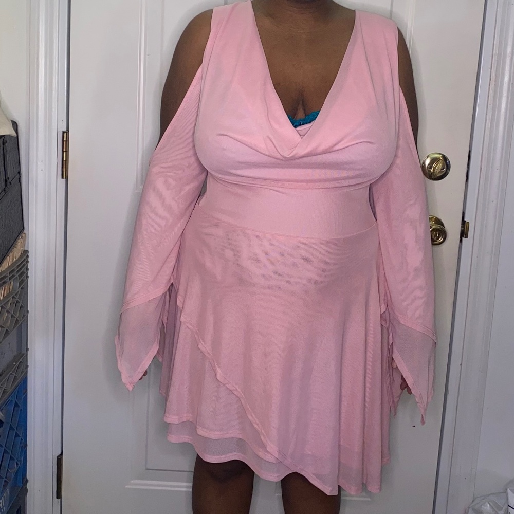 Fashion Nova In Town Mesh Mini Dress